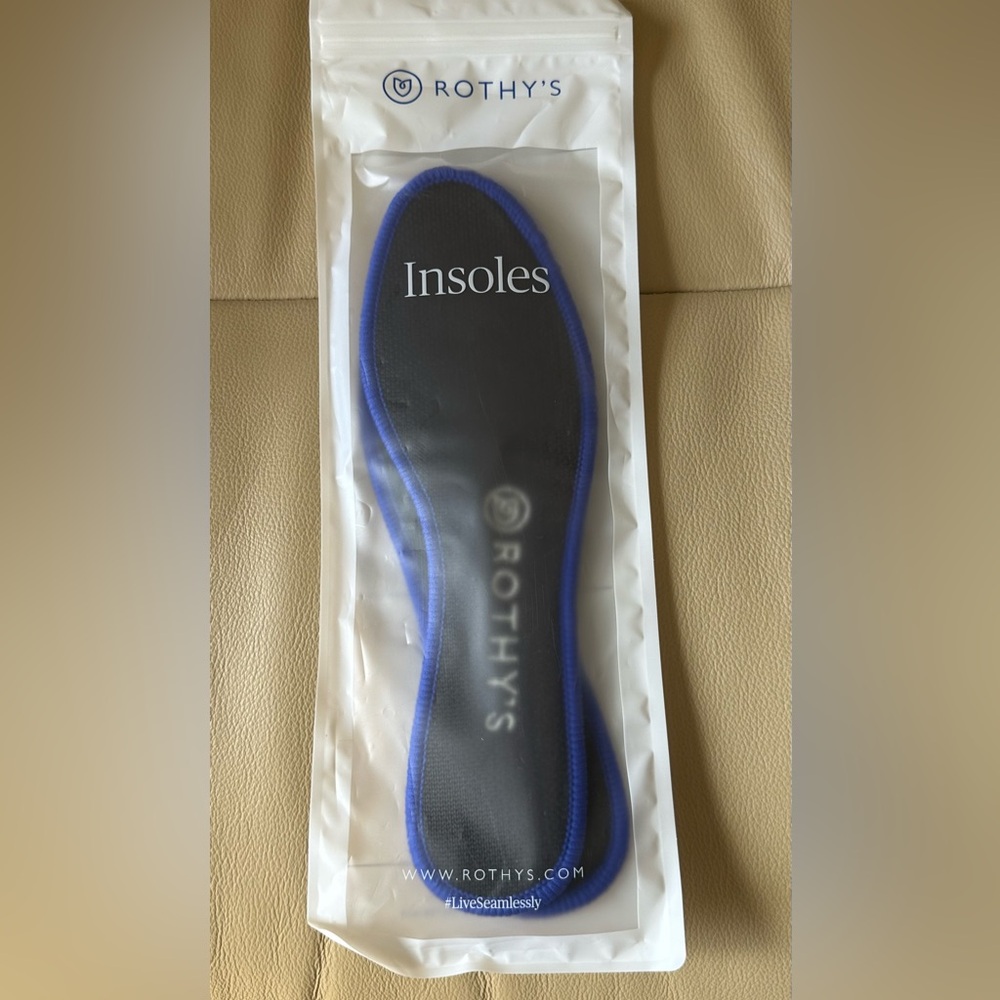 Rothy's White Recyclable Foam Insoles 7.5